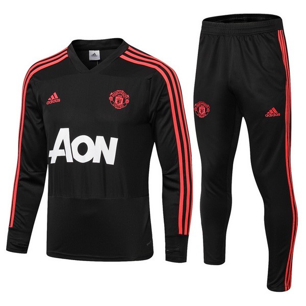 Chandal Manchester United 2018-2019 Rojo Negro Blanco